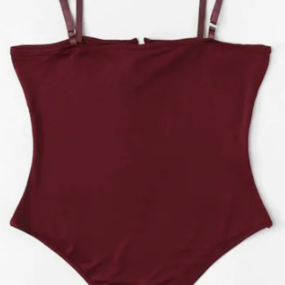 1 left! Eyelet Lace-Up Bodysuit 🥀 - Picture 6 of 6